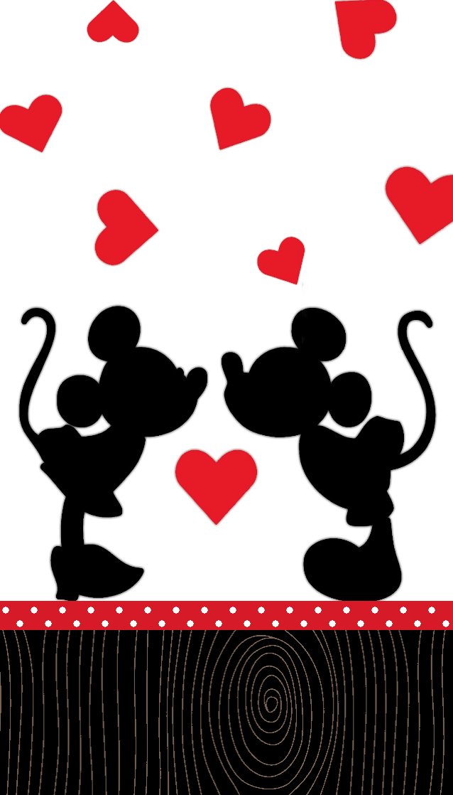 Mickey Mouse Silhouette - HD Wallpaper 