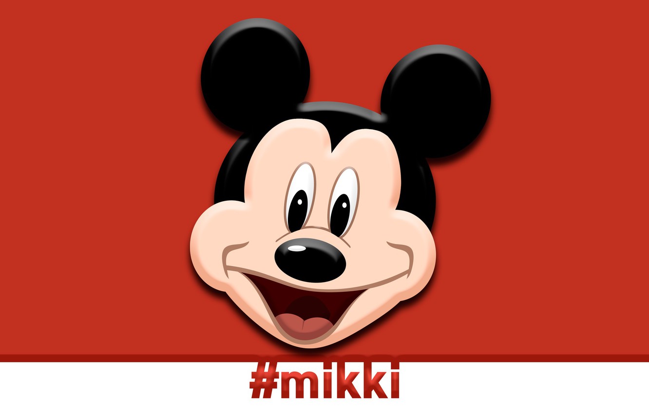 Photo Wallpaper Wallpaper, Minimalism, Widescreen, - Картинку На Заставку Мікімаус - HD Wallpaper 