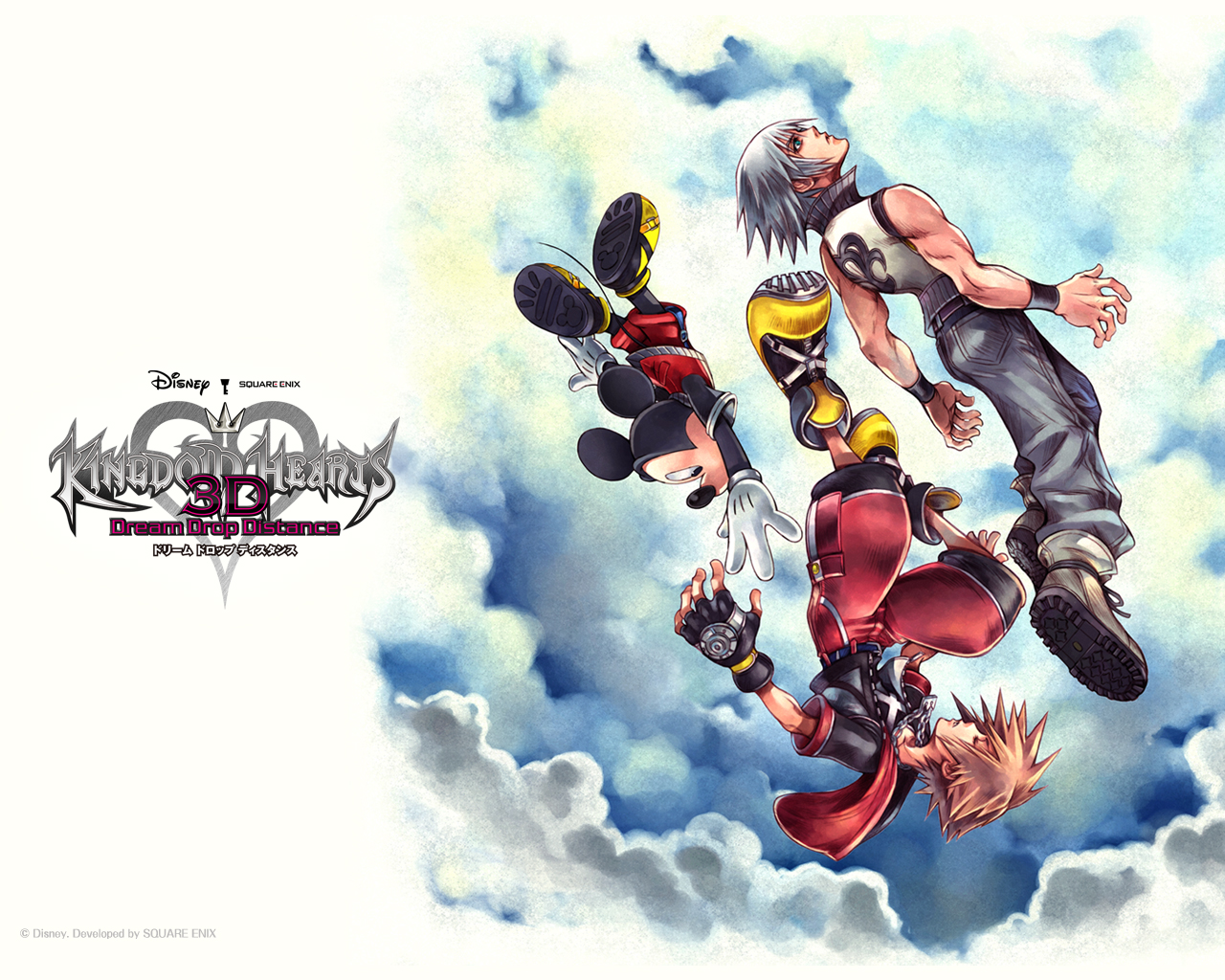 Kingdom Hearts Dream Drop Distance - HD Wallpaper 