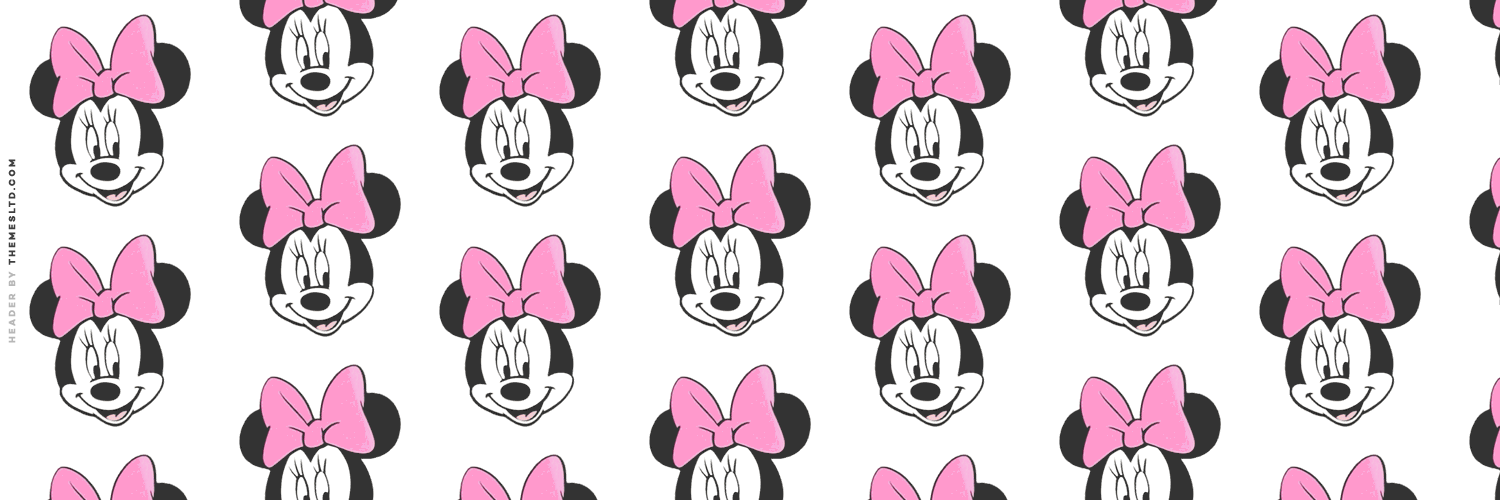 Minnie Mouse Background Pictures - Minnie Mouse - 1500x500 Wallpaper -  