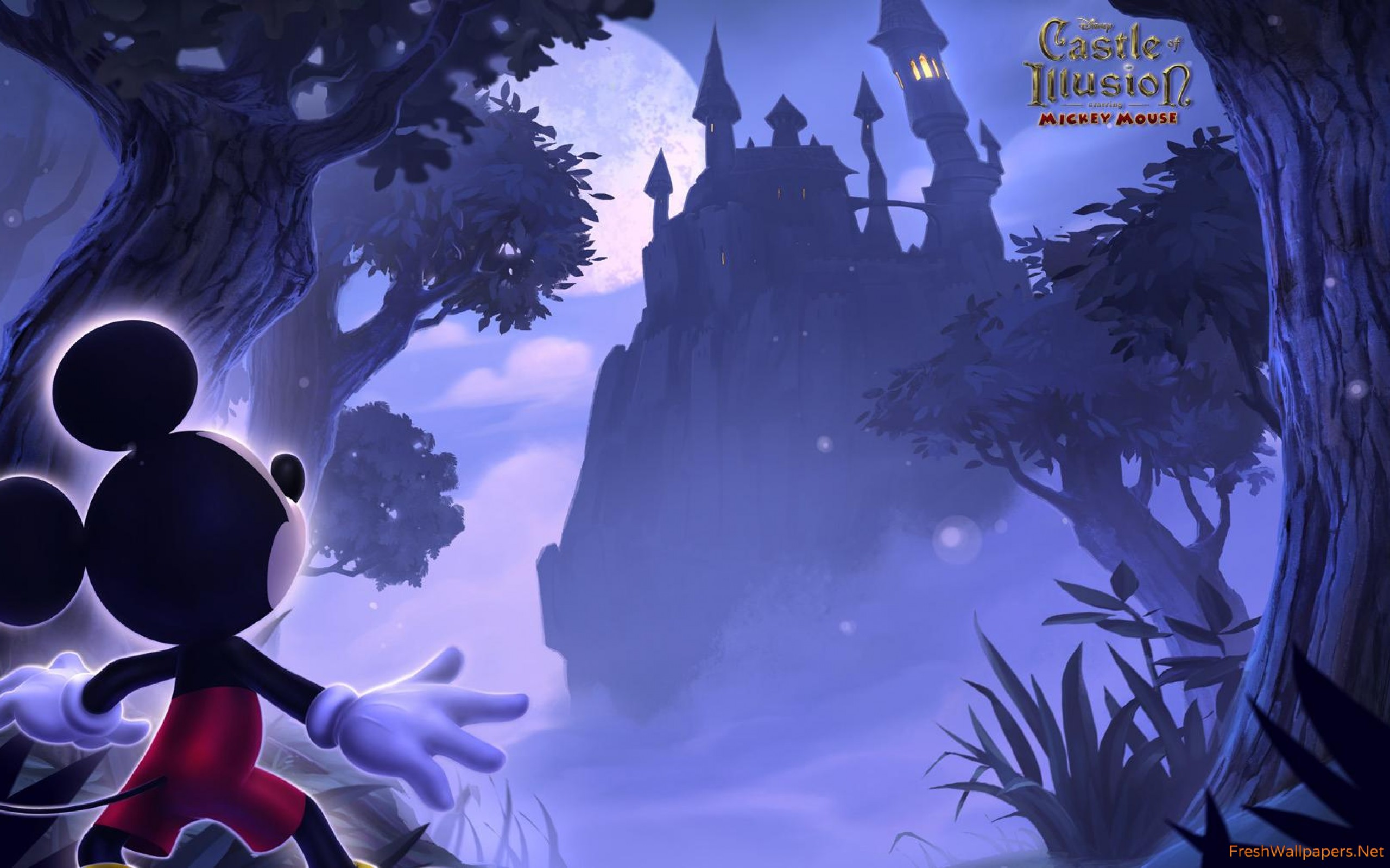 Disney's Castle Of Illusion Starring Mickey Mouse - HD Wallpaper 