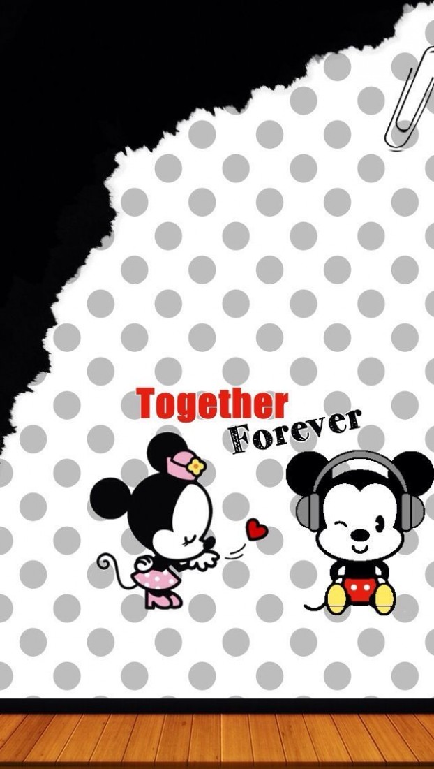 Cute Mickey Mouse Wallpapers - Cute Minnie Mouse Mickey Mouse - 622x1101  Wallpaper 