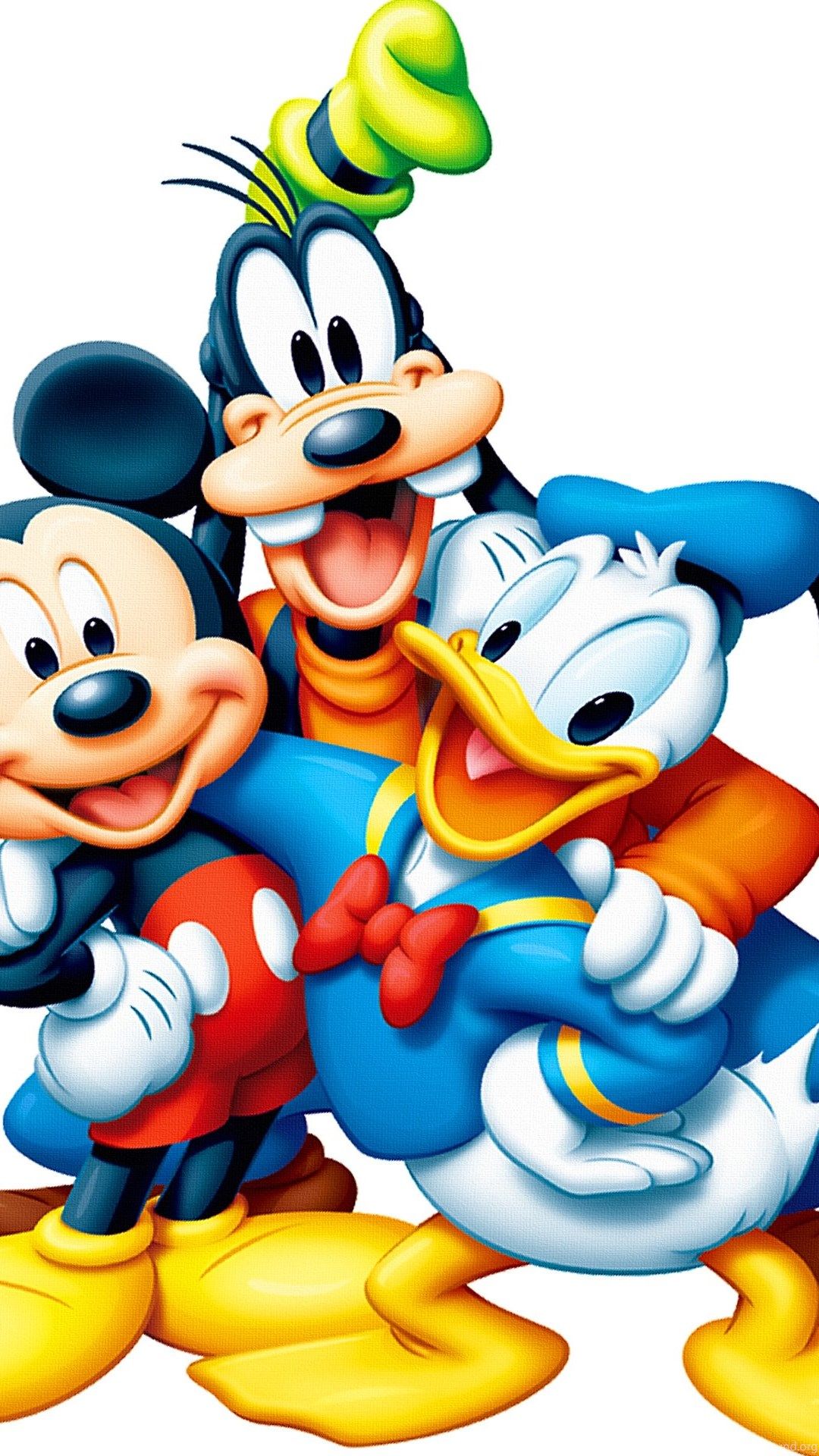 Donald Duck Mickey Mouse And Goofy - HD Wallpaper 