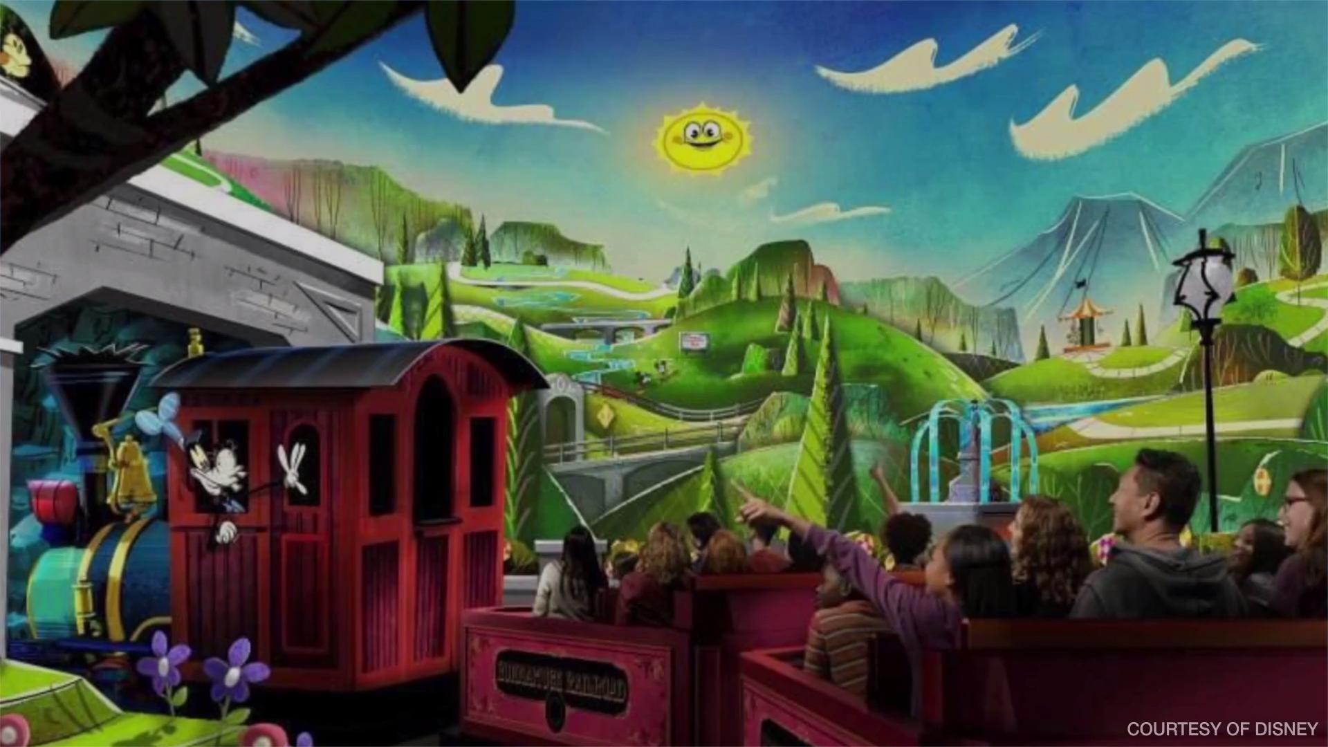 Disneyland Mickey And Minnie's Runaway Railway - HD Wallpaper 