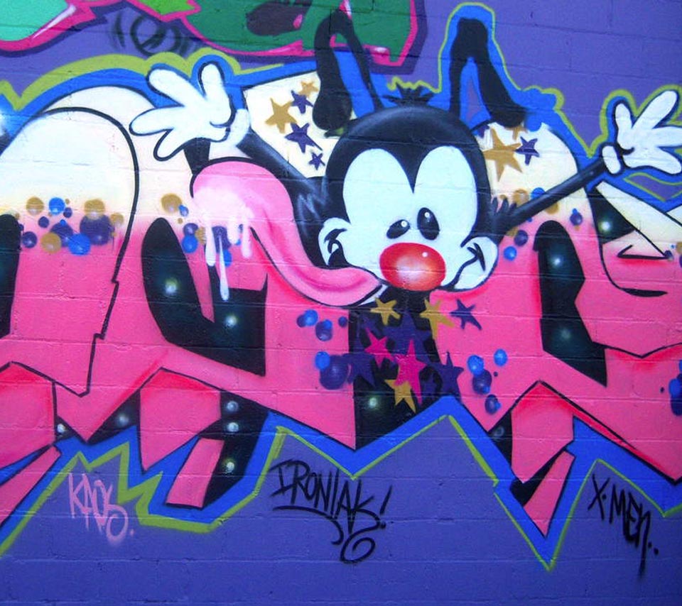 Cartoon And Graffiti Image - Graffiti - HD Wallpaper 