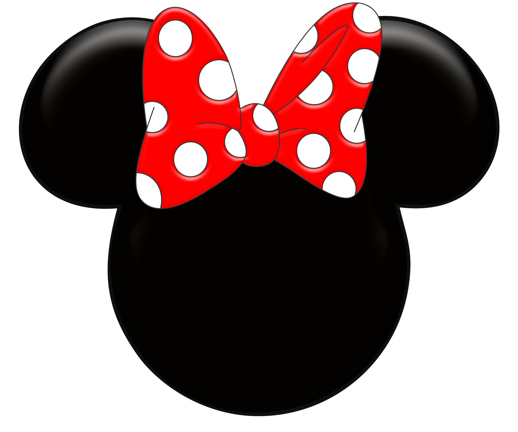 Minnie Mouse Head Png - HD Wallpaper 