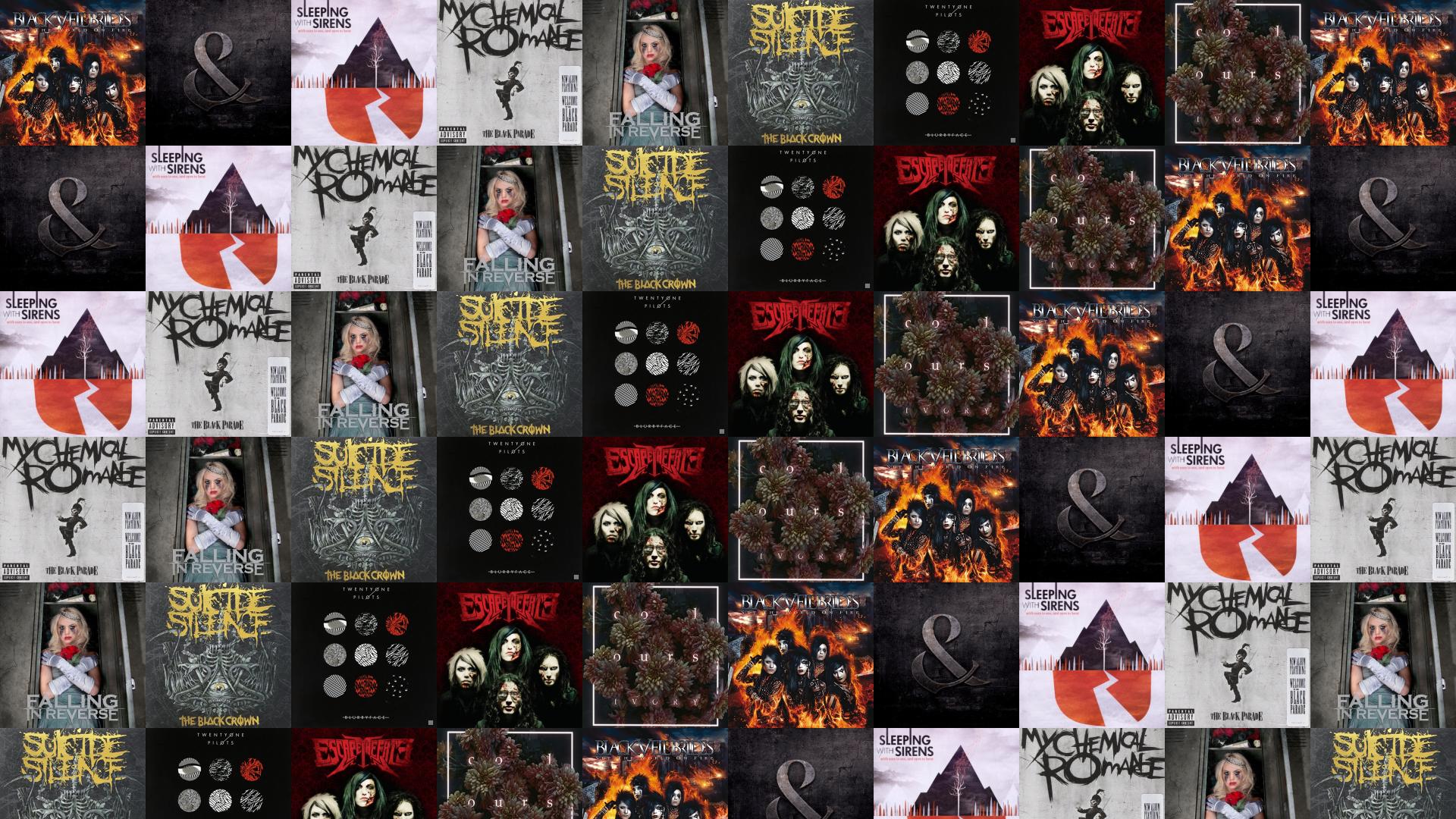 Black Veil Brides And Twenty One Pilots - HD Wallpaper 