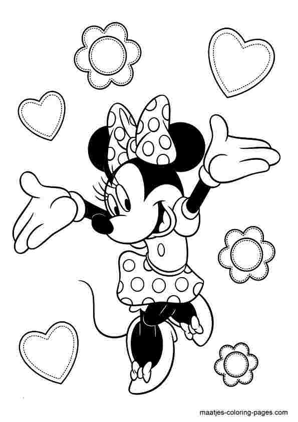 Minnie Mouse Coloring Pages Wallpapers For Computers - Coloring Sheet Printable Minnie Mouse Coloring Pages - HD Wallpaper 
