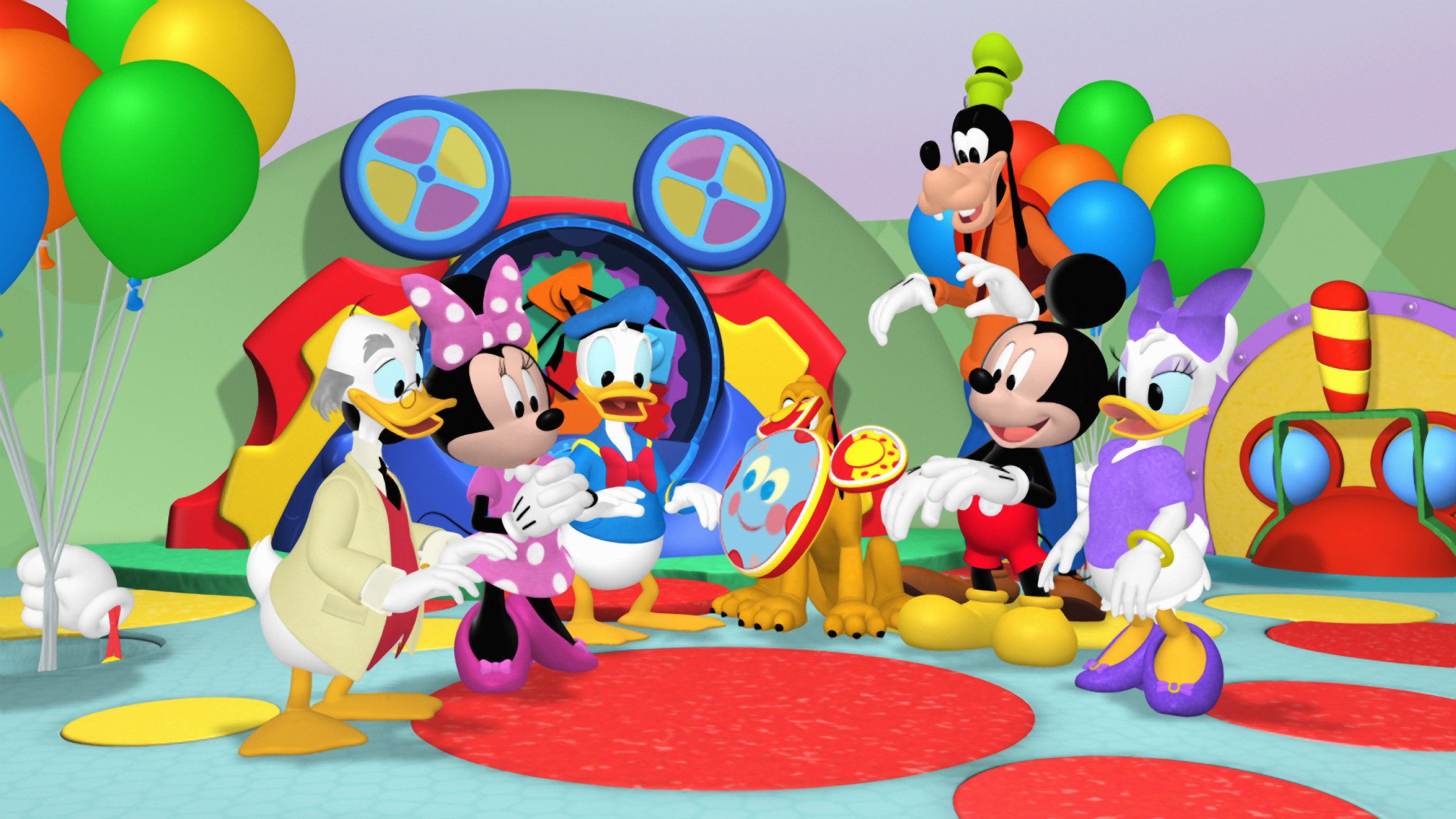 Mickey Mouse Clubhouse Wallpapers Mickey Mouse Clubhouse - Mickey Mouse Clubhouse Wallpaper Hd - HD Wallpaper 