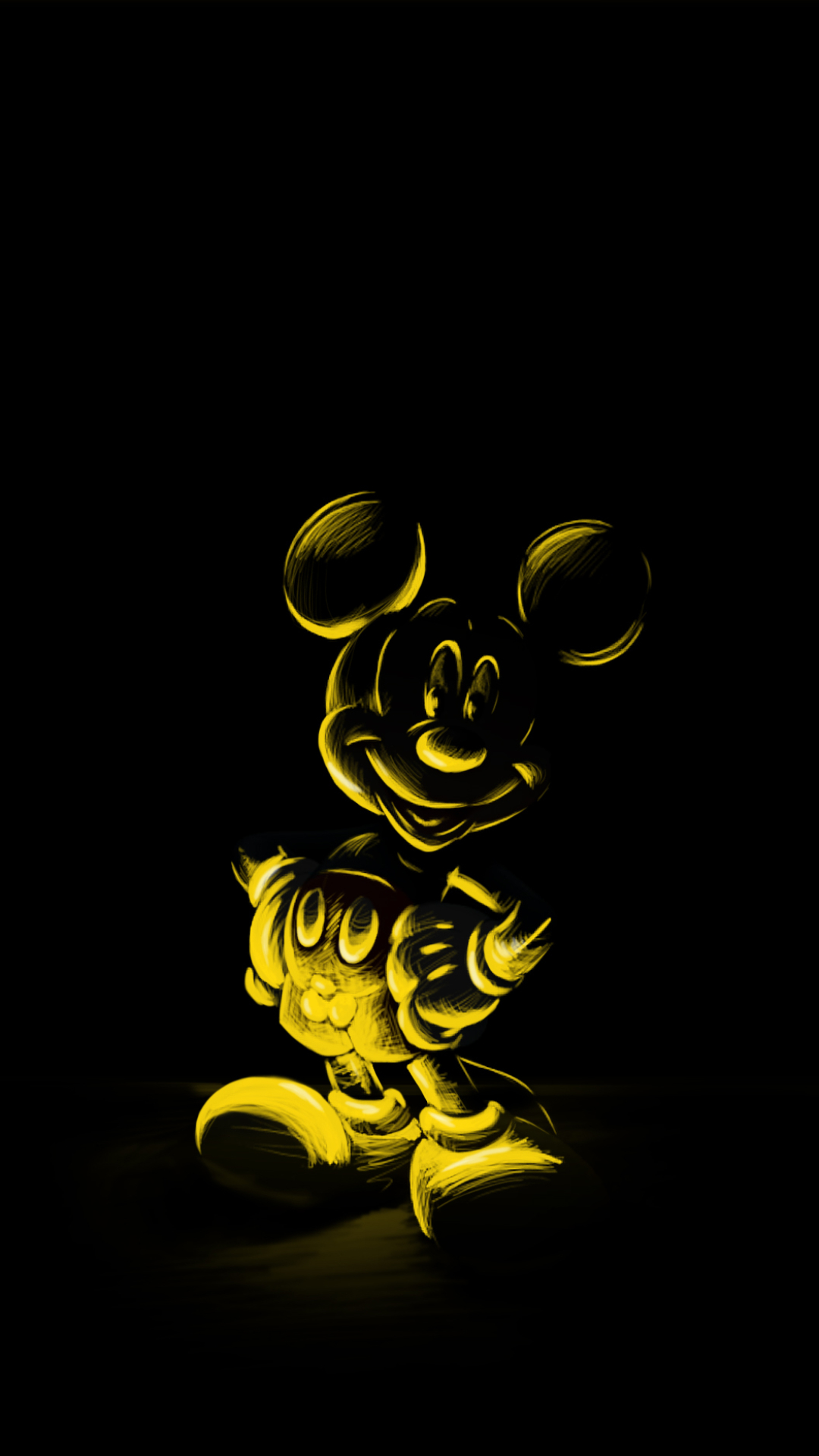 Cellphone Wallpaper Mickey Mouse - HD Wallpaper 