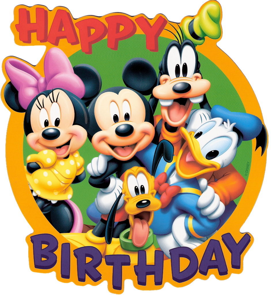 Best Disney Birthday Clipart - Disney Character Happy Birthday - HD Wallpaper 