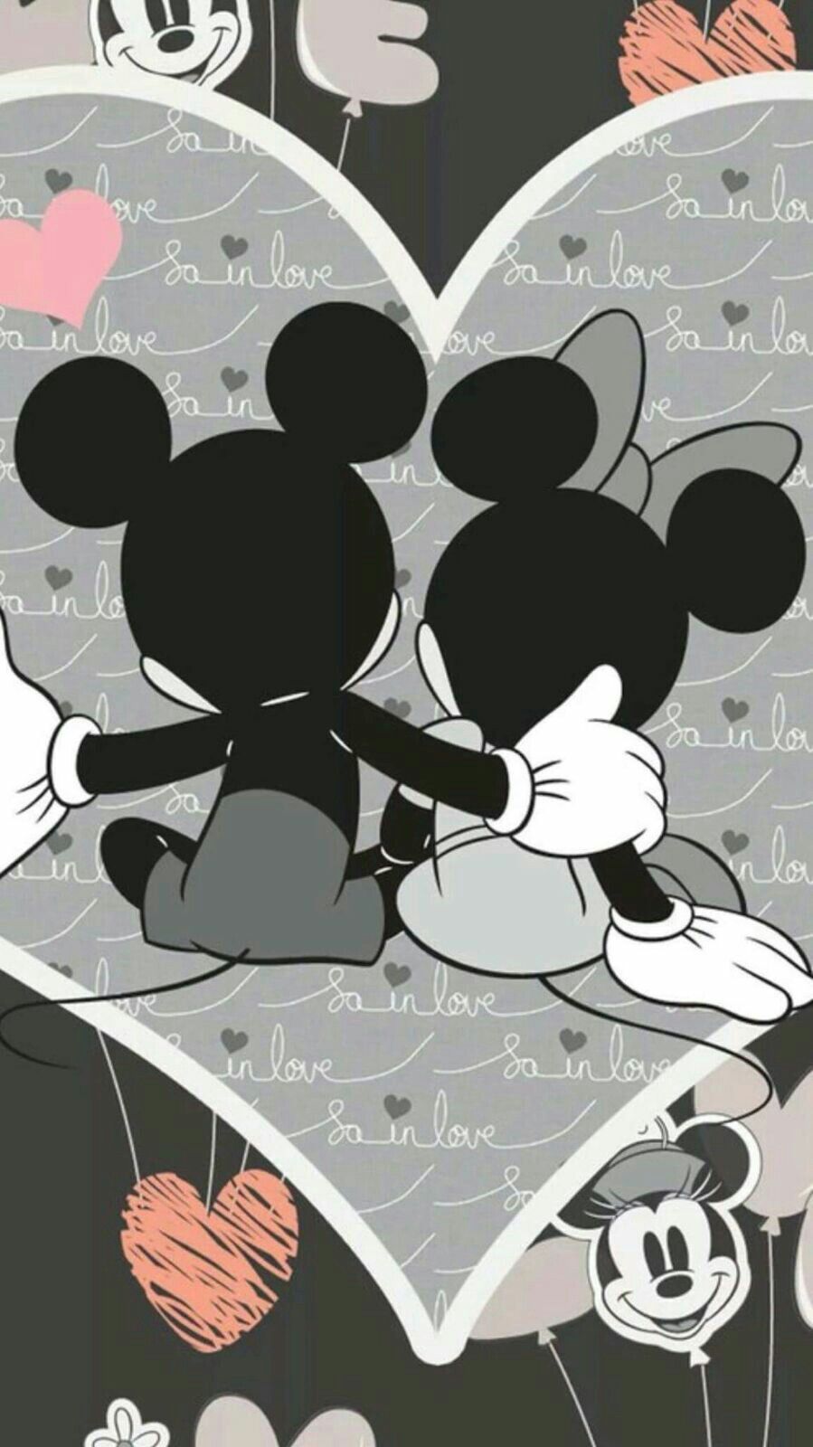 Iphone Vintage Mickey And Minnie Mouse - HD Wallpaper 