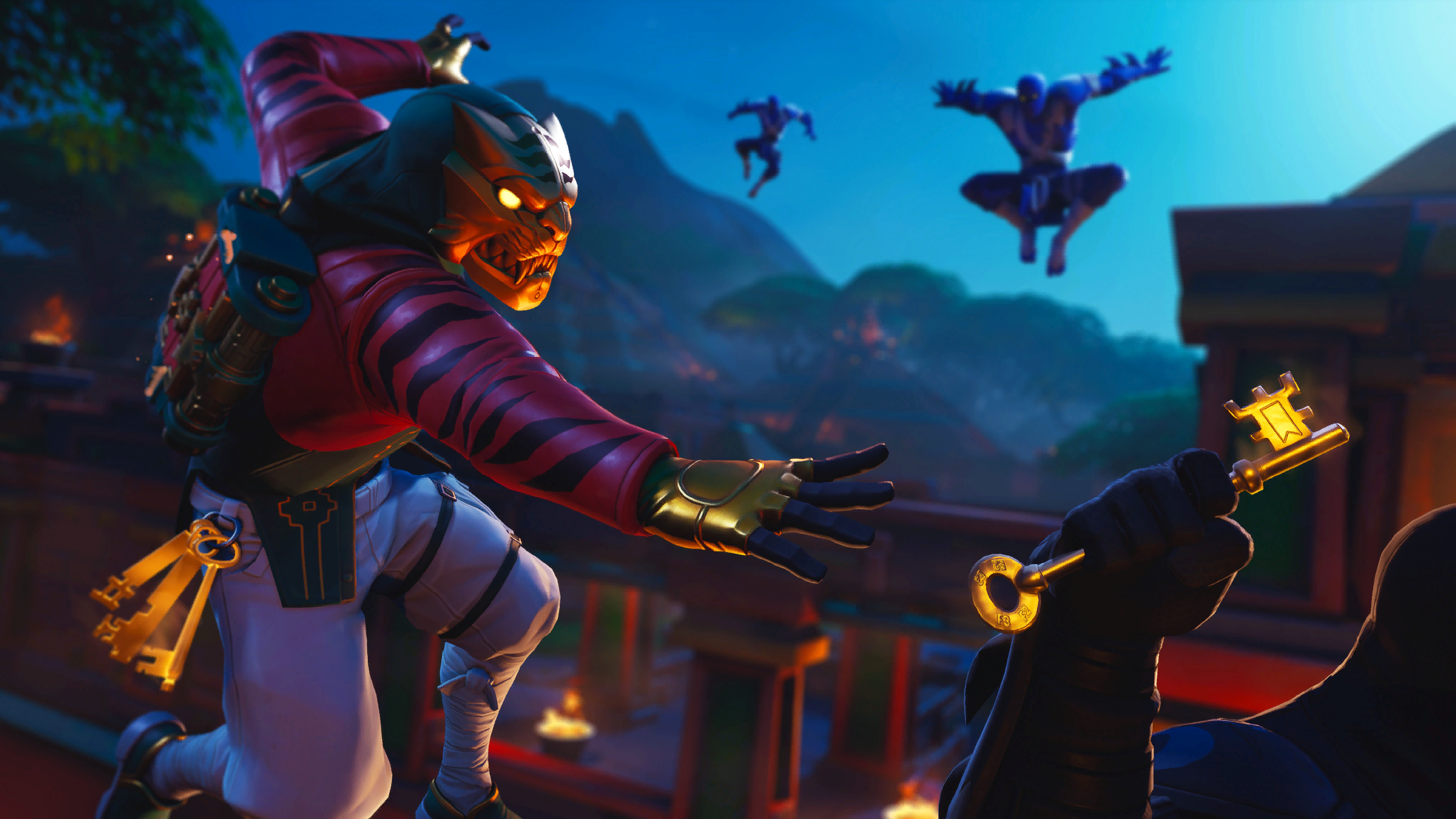 Fortnite, Master Key, Season 8, 4k, - Loading Screen #6 Season 8 - HD Wallpaper 