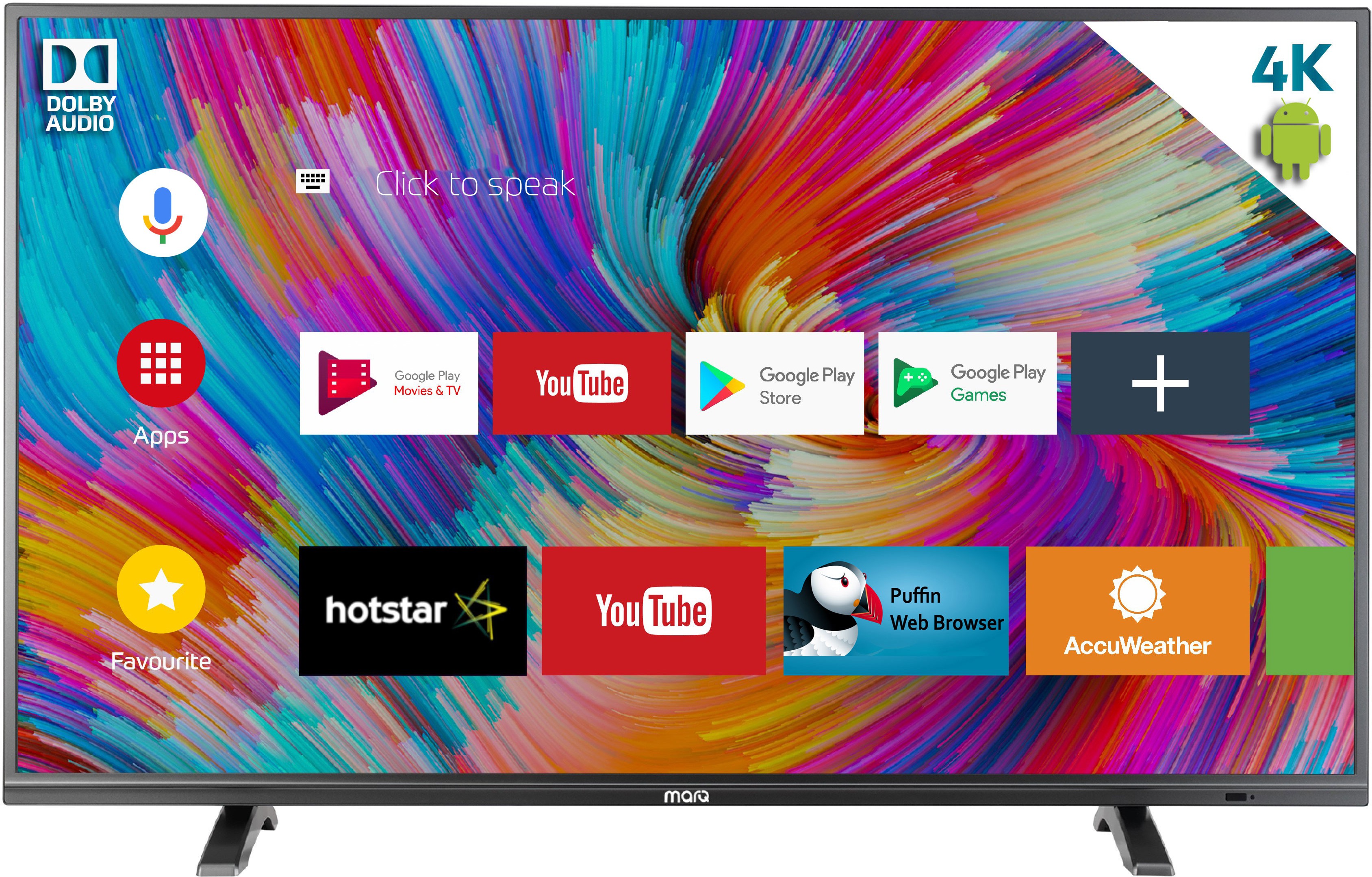 Marq By Flipkart Dolby Certified Android Ultra Hd (4k) - Marq Tv 43 Inch 4k Review - HD Wallpaper 
