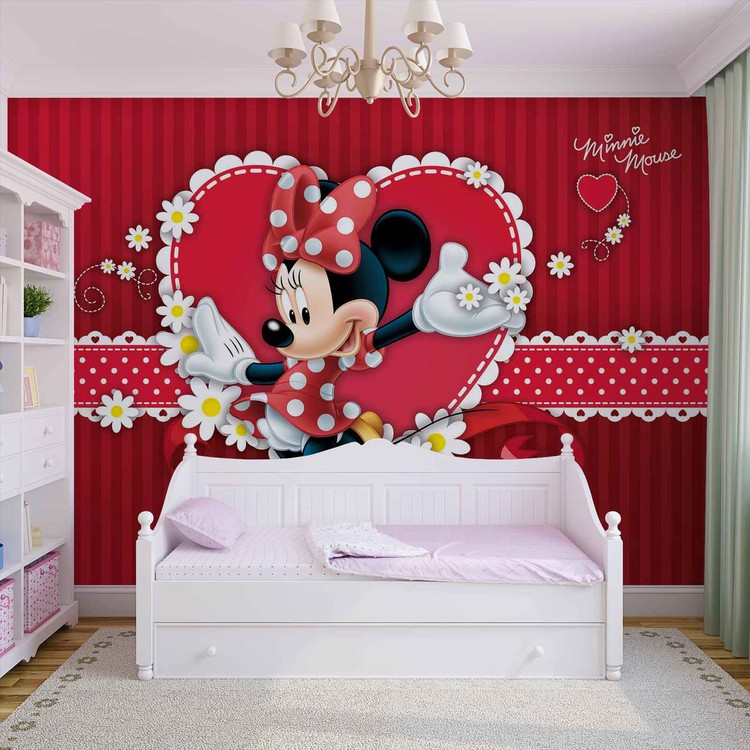 Disney Minnie Mouse Wallpaper Mural - Happy Womens Day Minnie - HD Wallpaper 