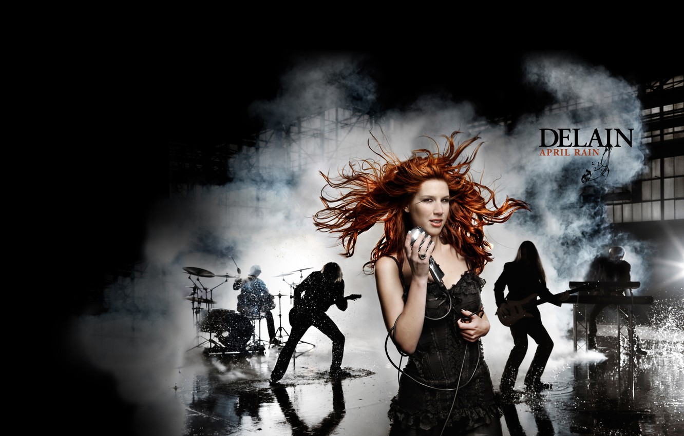 Photo Wallpaper Wallpaper, Rock, Music, Wallpapers, - Delain Feat Marco Hietala Nothing Left - HD Wallpaper 