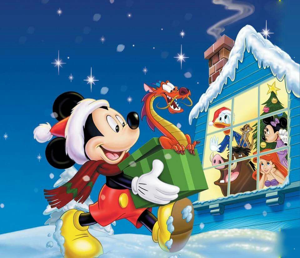 Волшебное Рождество У Микки - HD Wallpaper 