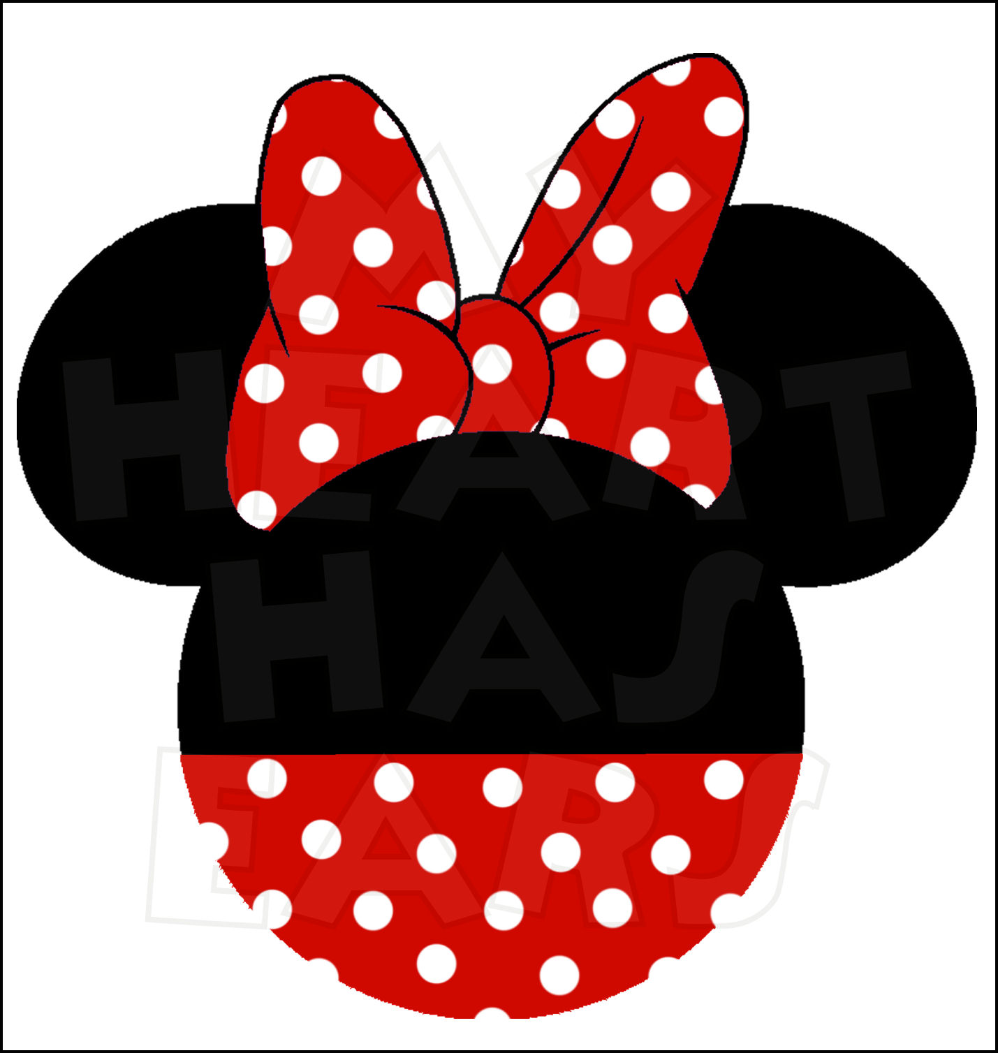 Mickey And Minnie Mouse Head Clip Art Clipart Free - Minnie Mouse Ears Logo - HD Wallpaper 