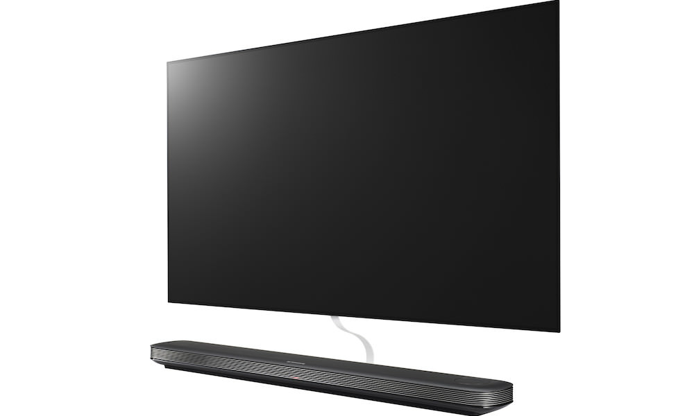 Lg Signature Oled W7 Tv 2017 Angle View - Lg W7 Side View - HD Wallpaper 