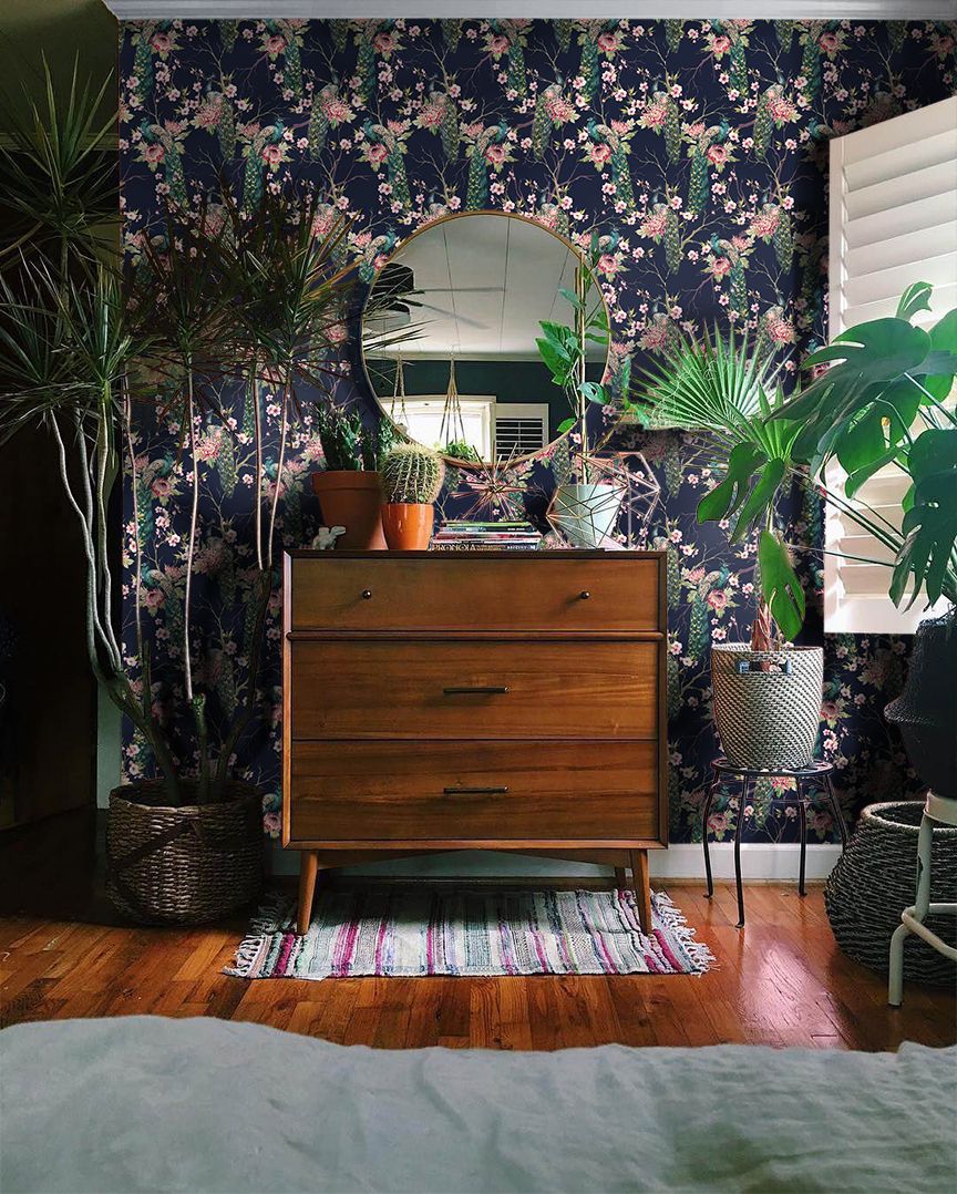 Green And Pink Interior - HD Wallpaper 