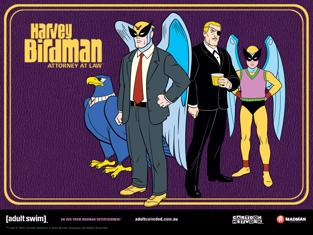 Harvey Birdman Attorney At Law Cartoon Network - HD Wallpaper 