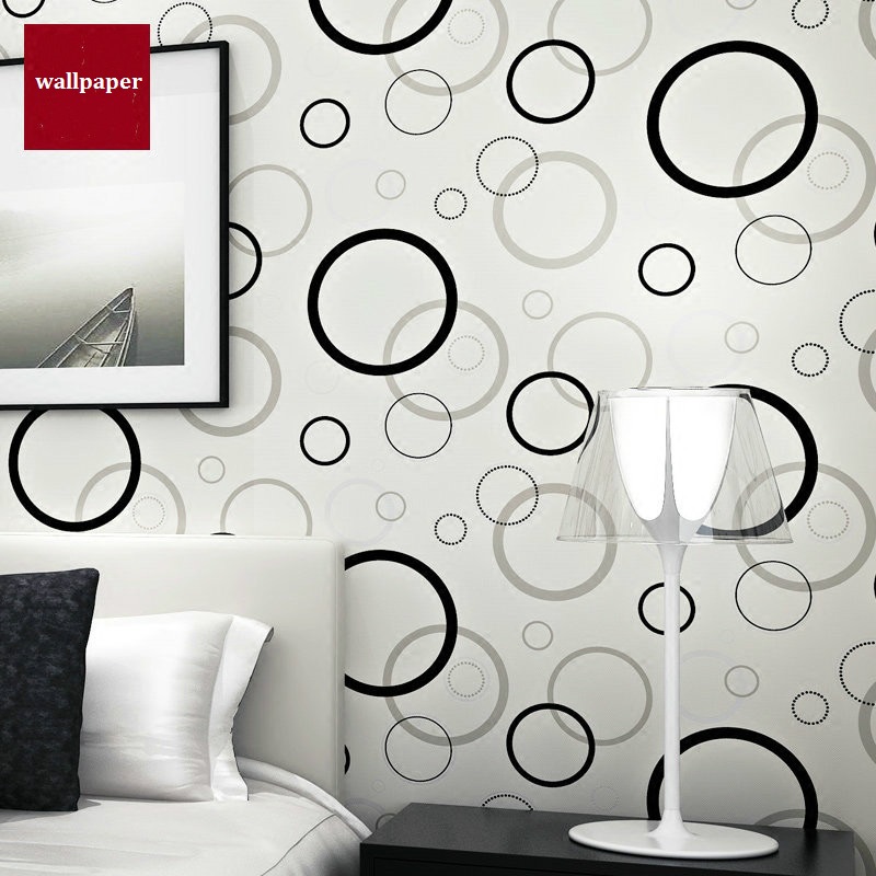 Modern Design Tv Wall Background Pvc Vinyl Self-adhesive - Modern Wallpaper For Bedroom Wall - HD Wallpaper 