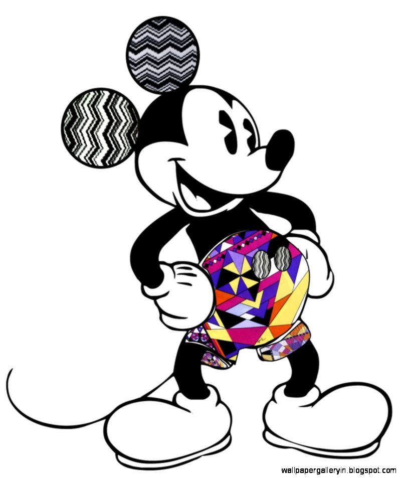 Mickey Mouse Cool Hd All Wallpapers Desktop - Mickey Mouse Coloring Pages - HD Wallpaper 