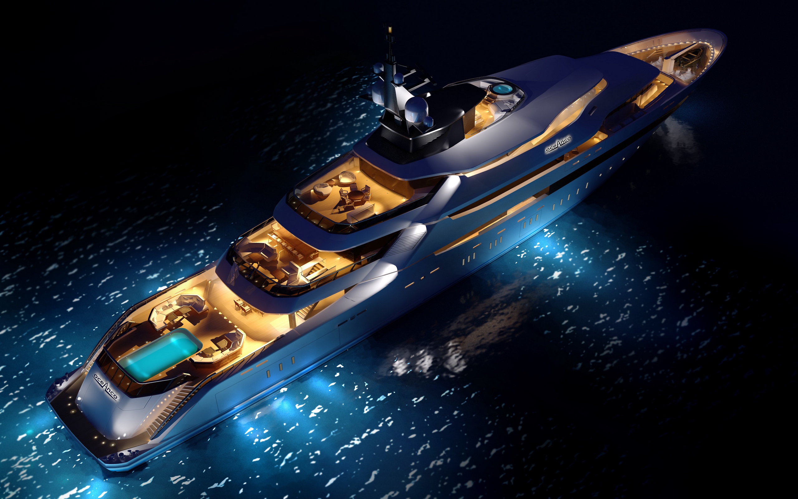 Wallpaper Yacht, Concept, Luxury - HD Wallpaper 