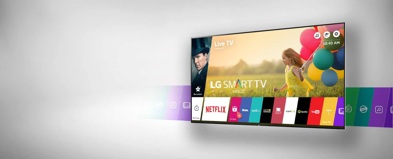 Lg Smart Tv - HD Wallpaper 