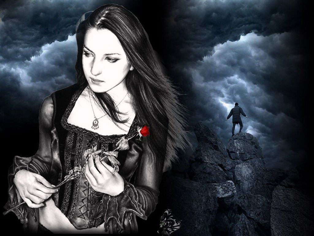 Gothic Girl - HD Wallpaper 