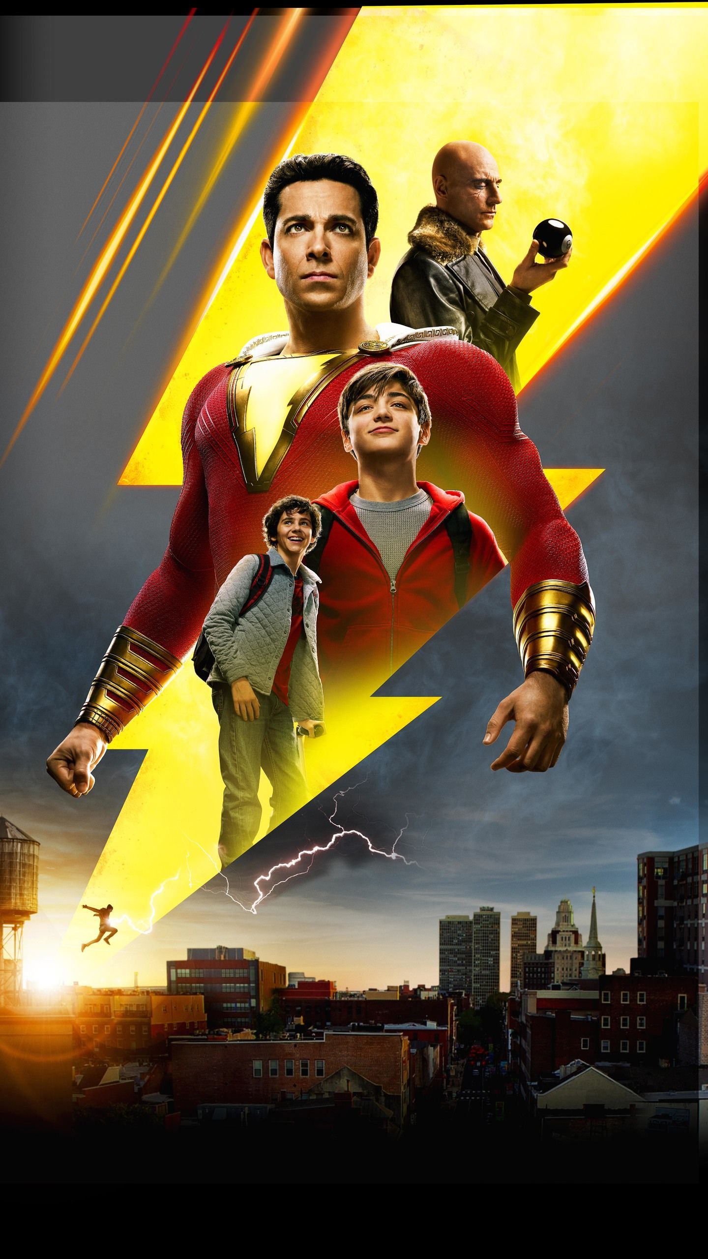 2019 Shazam Movie Hd Poster - HD Wallpaper 