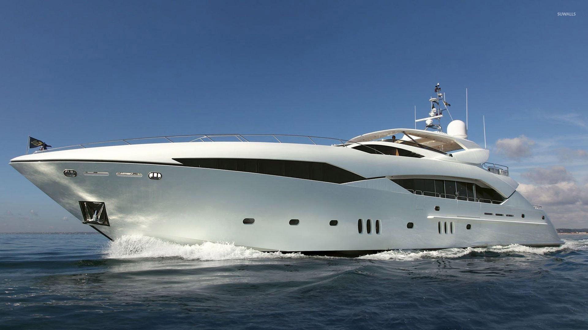 Yacht Full Hd - HD Wallpaper 