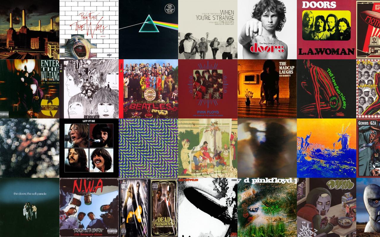 Doors Pink Floyd Led Zeppelin - HD Wallpaper 