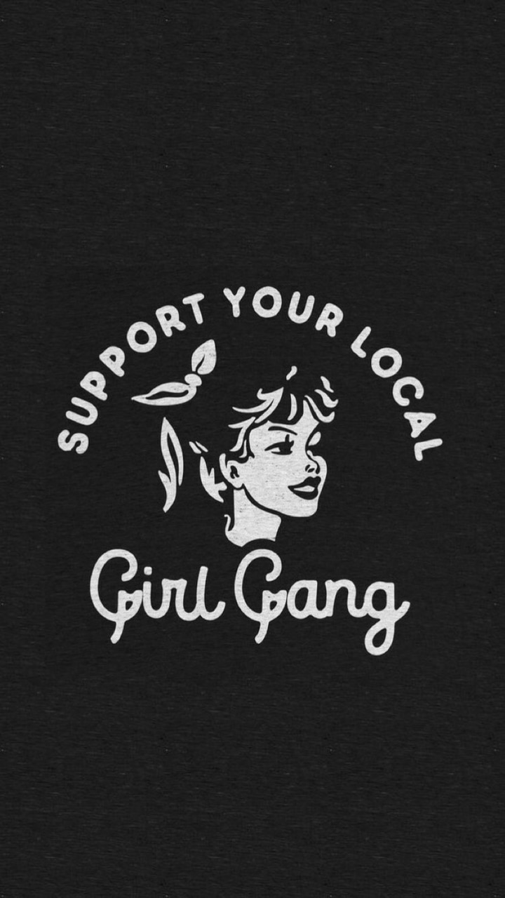 Wallpaper, Girl Gang, And Black Image - Poster - HD Wallpaper 