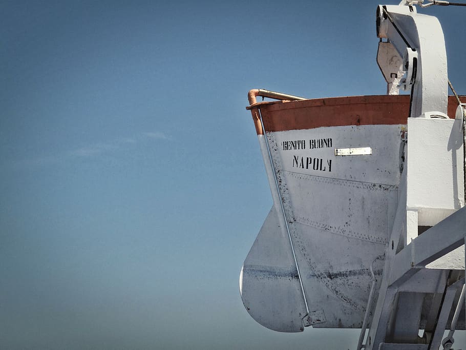 Italy, Naples, Ferry, Live Boat, Napoli, Sky, Nature, - Icebreaker - HD Wallpaper 