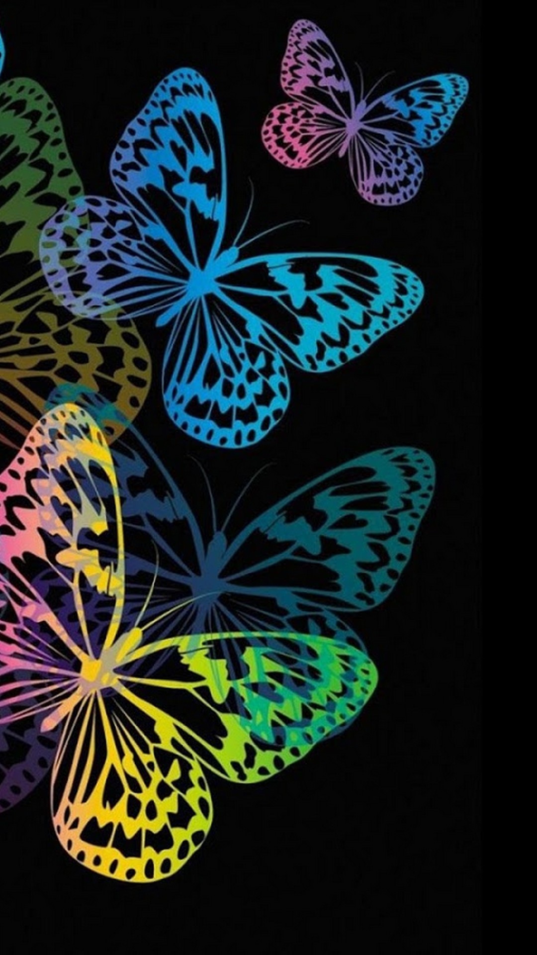 Butterfly Wallpaper For Mobile Android - Fondo De Pantalla De Mariposas En Movimiento - HD Wallpaper 