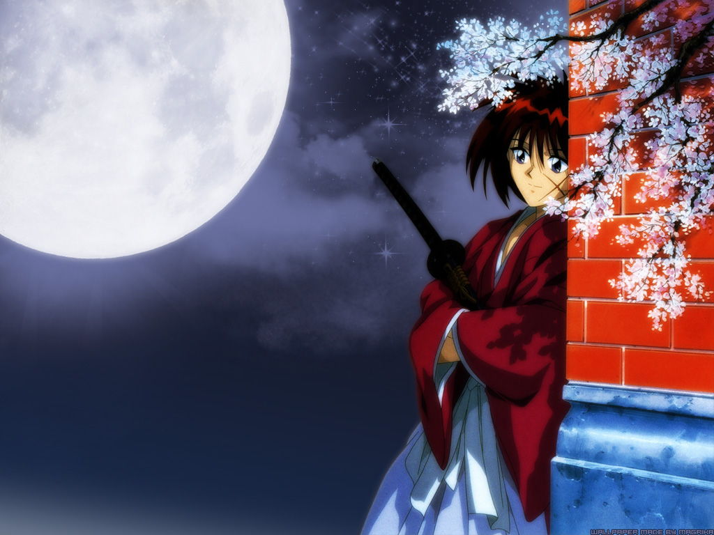 Himura Kenshin S Way Of The Sword - Samurai X Kenshin Y Kaoru - HD Wallpaper 