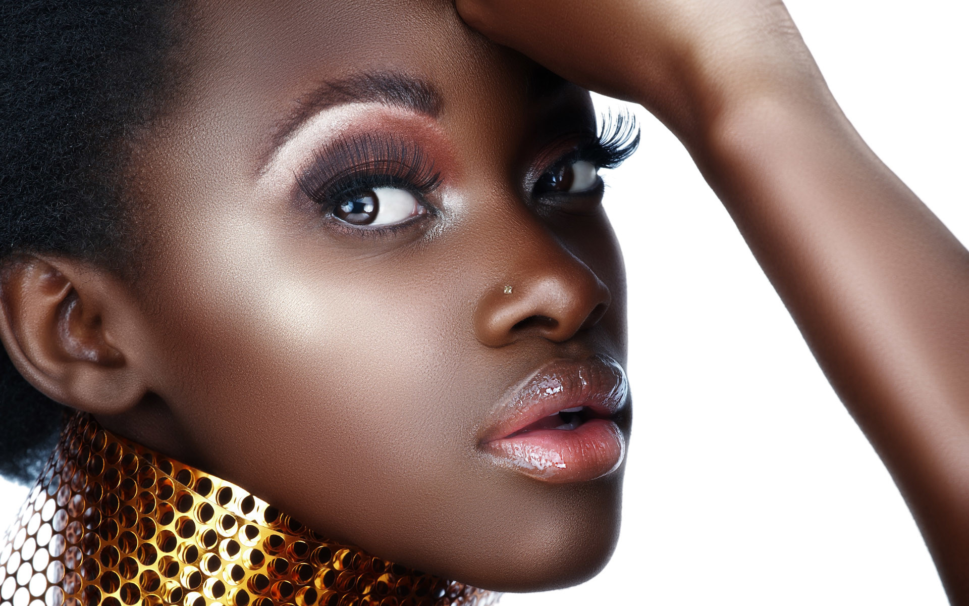 1920x1200, Beautiful Black Girls Wallpaper - Beautiful Black Women Hd - HD Wallpaper 