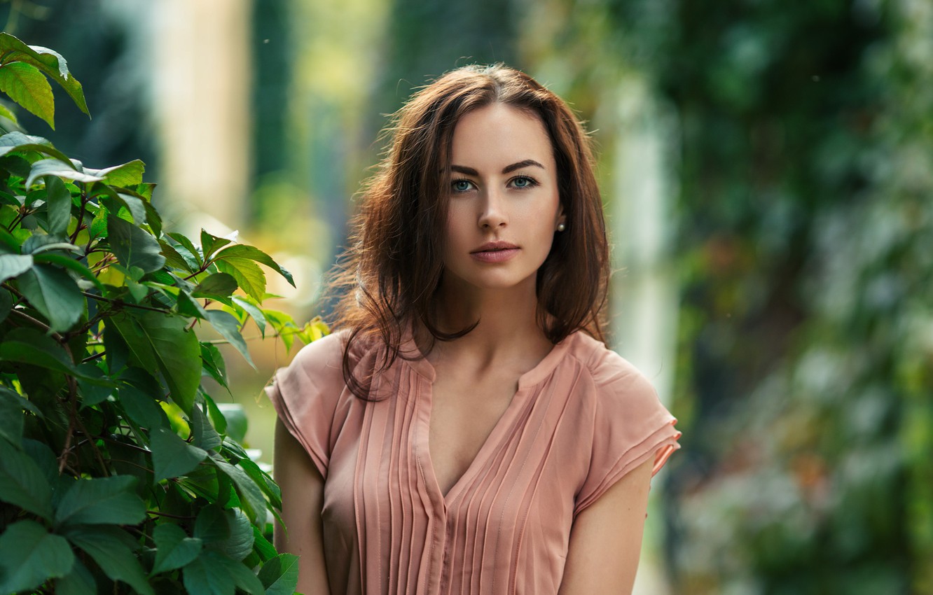 Photo Wallpaper Girl, Anastasia, Art, Beautiful, Autumn, - Nasty Girls - HD Wallpaper 