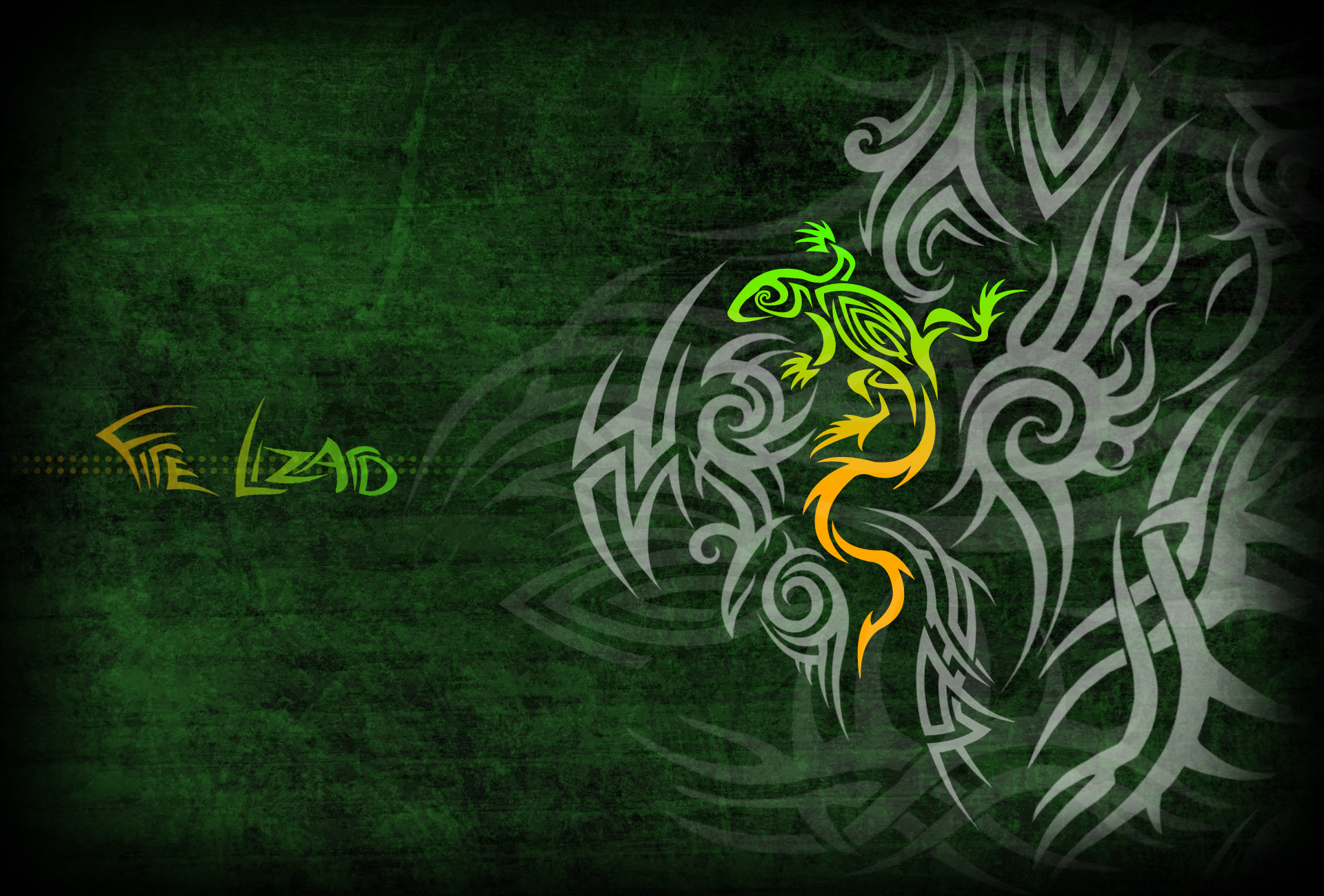 Fire Lizard Wallpaper By Firellzard Fire Lizard Wallpaper - Cool Lizard - HD Wallpaper 