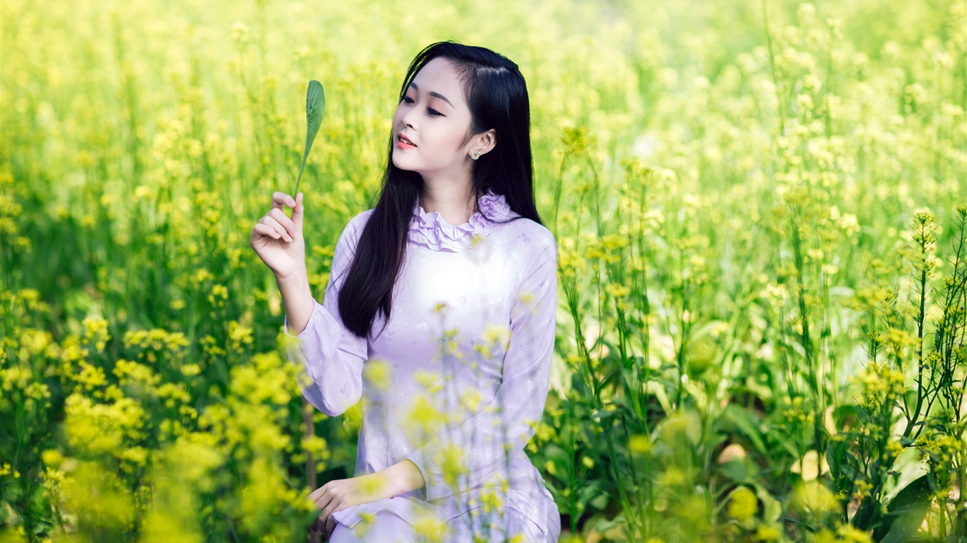 China Village Rapese Pretty Youth Girl Photo2018 - China Village Girl - HD Wallpaper 