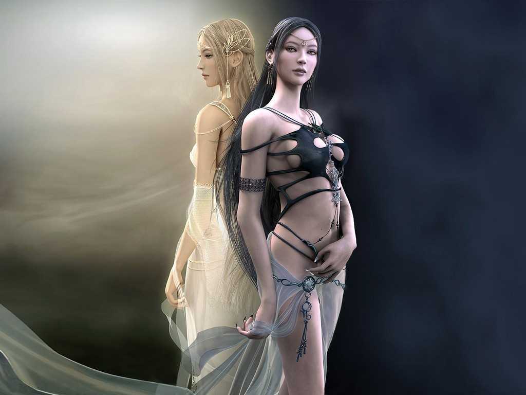 Shaiya Light And Darkness - HD Wallpaper 