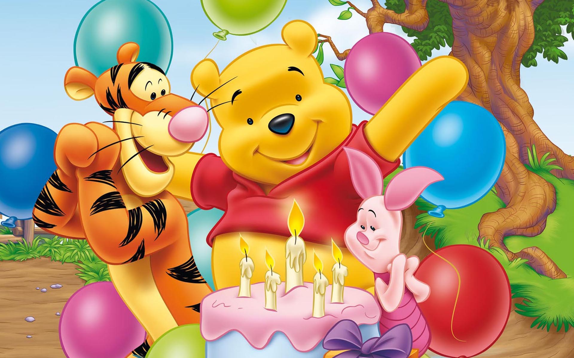 Happy Winnie The Pooh Day - HD Wallpaper 