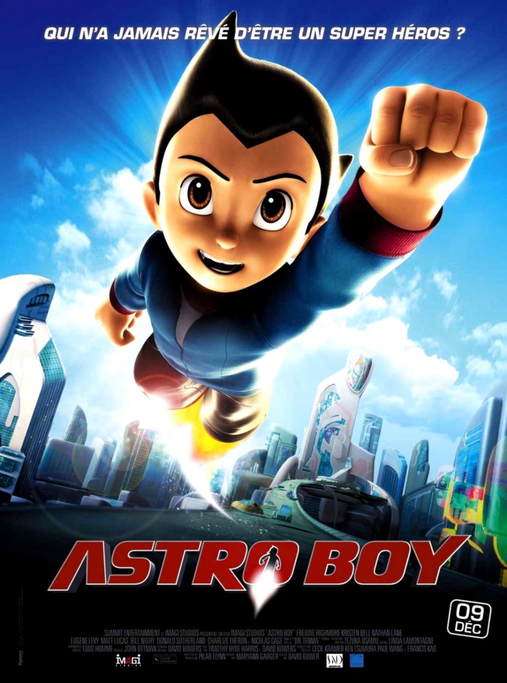 Extra Large Movie Poster Image For Astro Boy Astro - Astro Boy Movie Poster - HD Wallpaper 