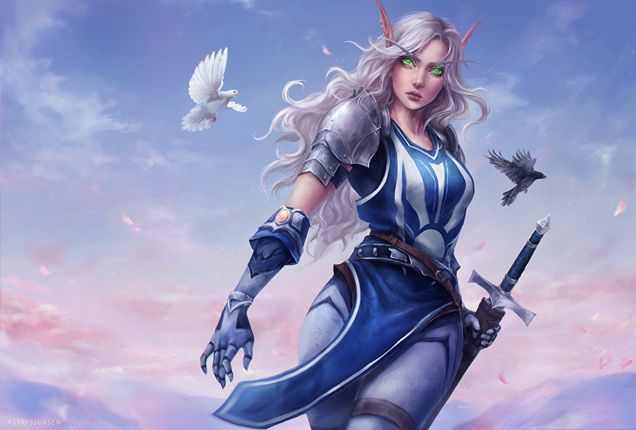 Fantasy Girl Warriors - HD Wallpaper 