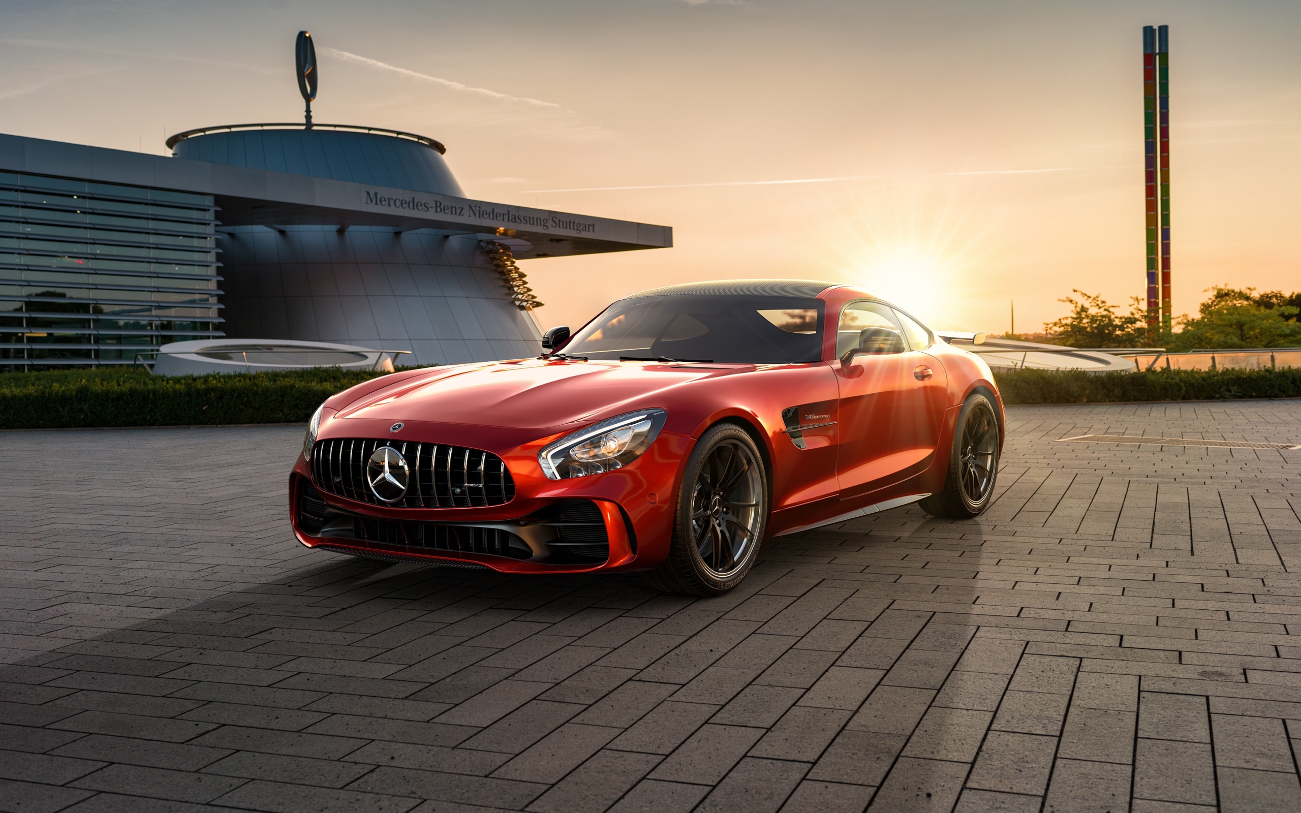 Wallpaper Of Car, Mercedes Amg Gt R, Mercedes Benz, - Cars Mercedes Benz 2019 - HD Wallpaper 