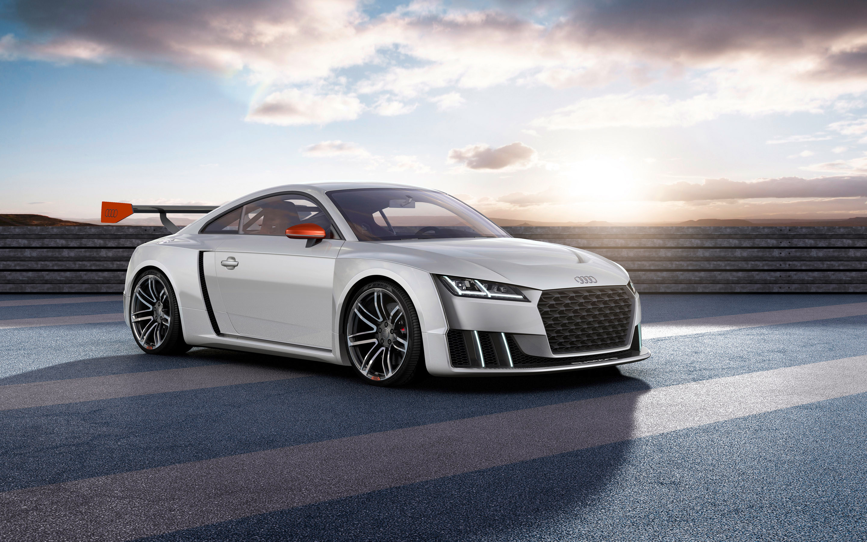 Audi Tt Hd Wallpaper - Audi Tt Clubsport - HD Wallpaper 