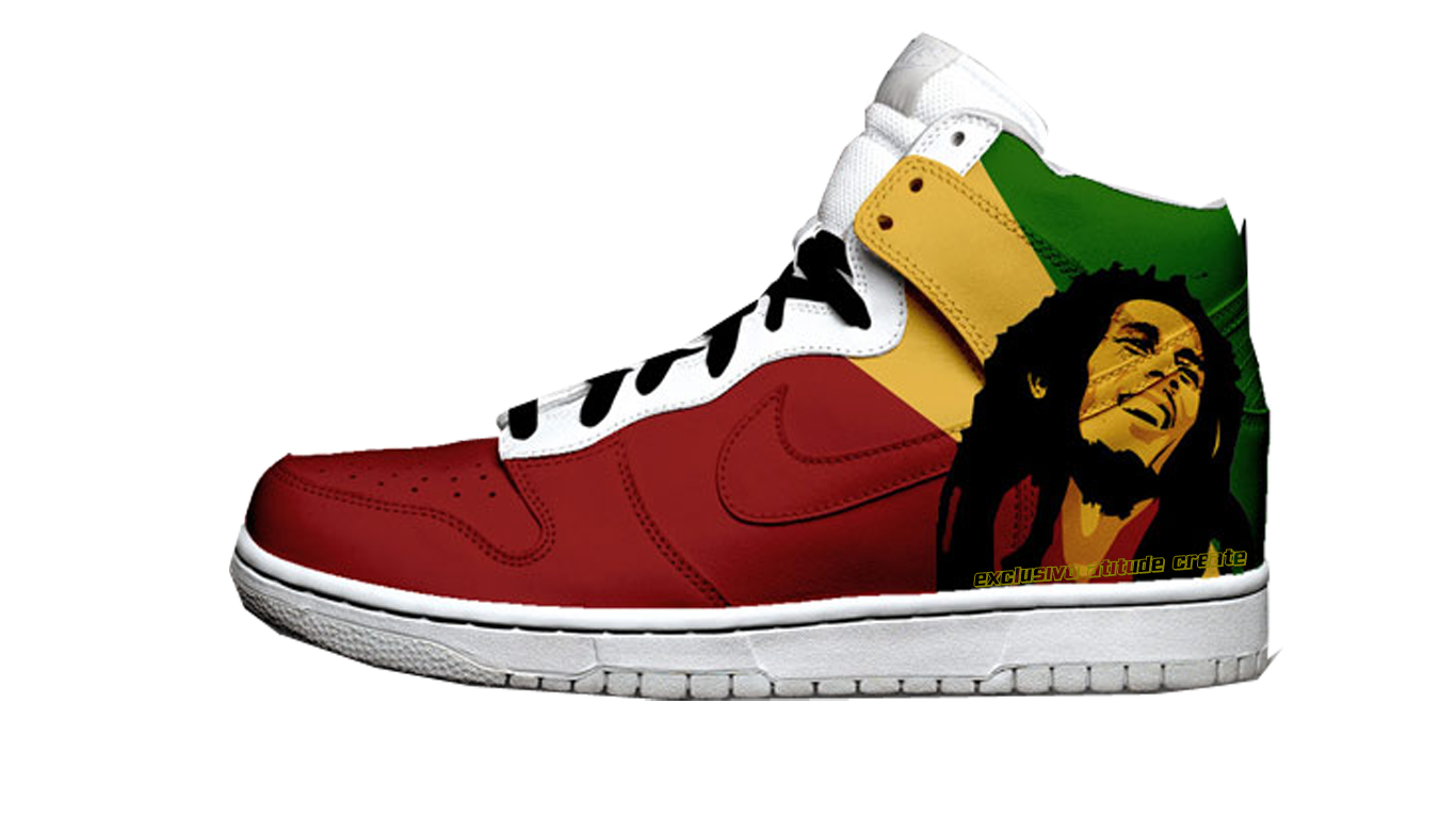 Sneakers Png Hd Image - Air Force Bob Marley - HD Wallpaper 