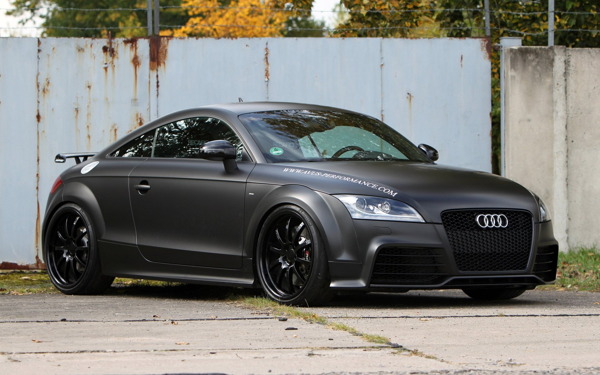 2015 Black Audi Tt Rs - HD Wallpaper 