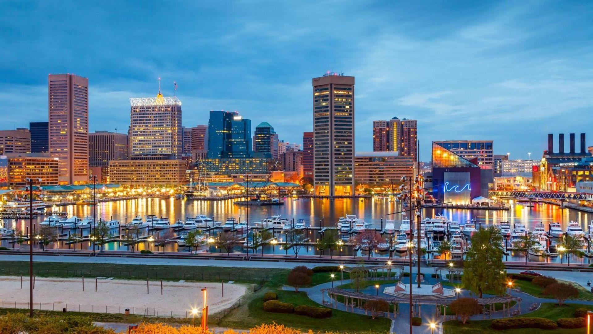 Maryland Wallpapers, Pc Maryland Cool Backgrounds 
 - East Coast City - HD Wallpaper 